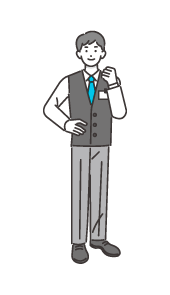 イラスト：男性