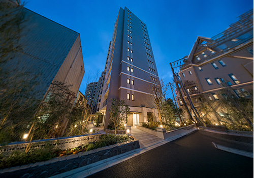 写真：自社で手掛けた建物の風景