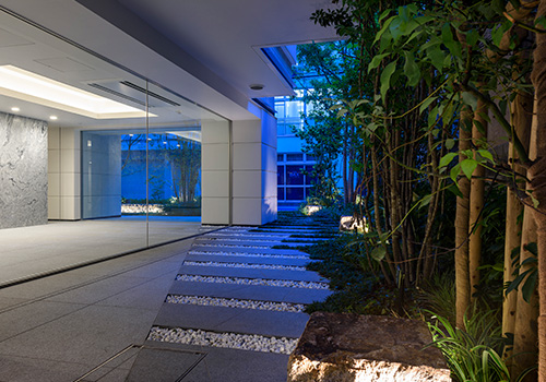 写真：自社で手掛けた建物の風景